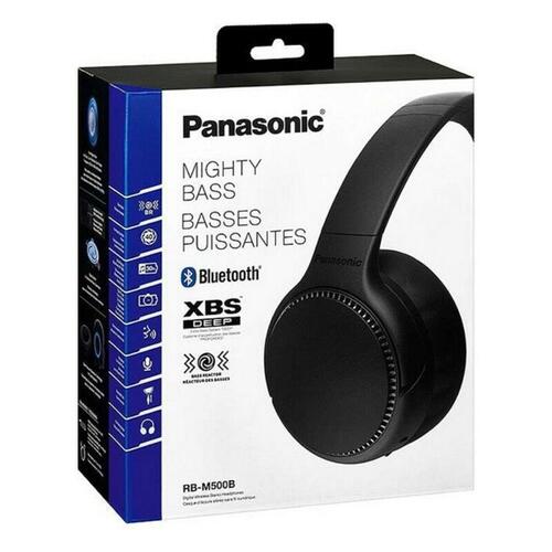 Trådløse hovedtelefoner Panasonic Corp. RB-M500B Bluetooth Sort