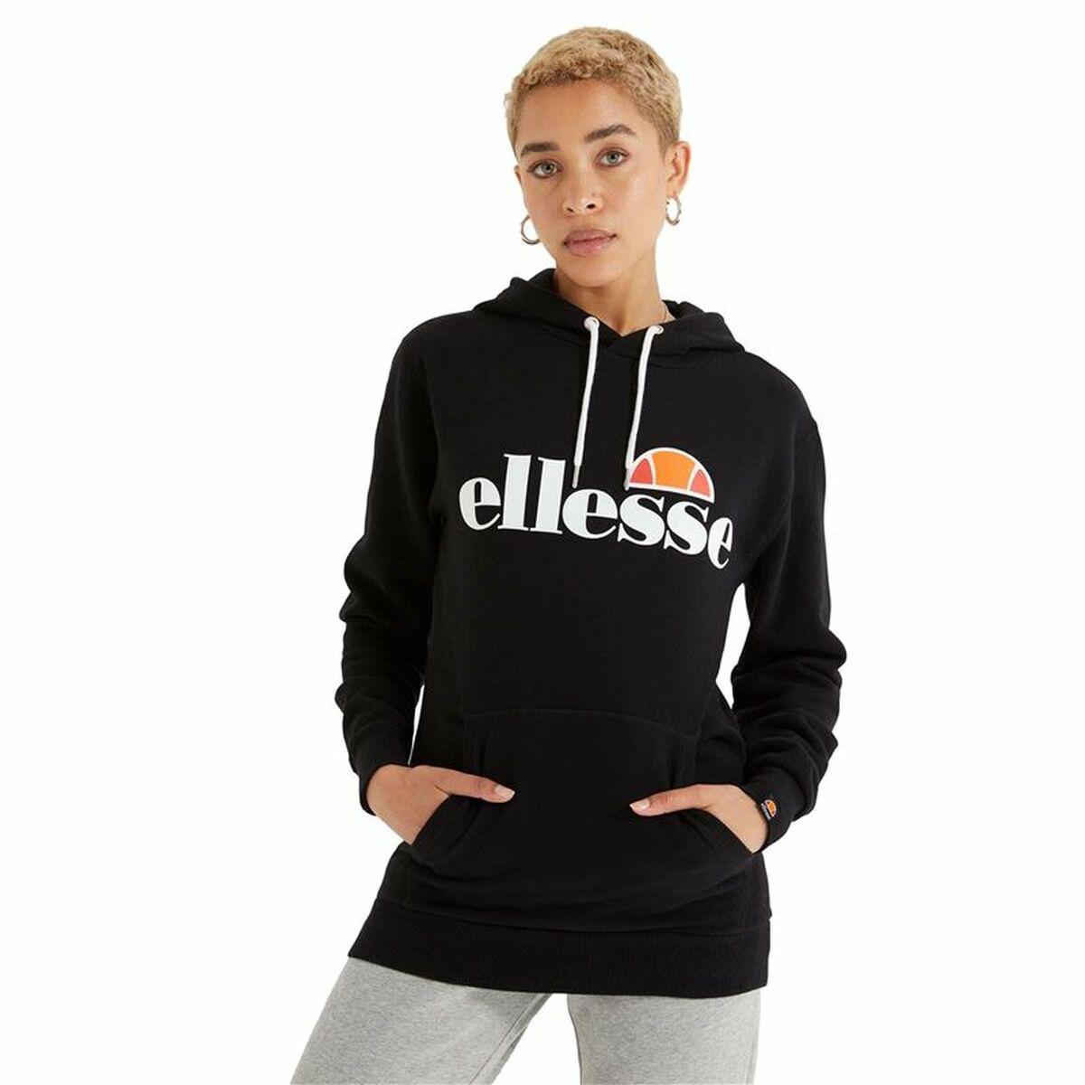 Hættetrøje til Kvinde Ellesse Torices Sort 2XS