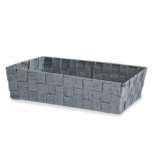Multibrug kurv Grå Klæde 3,8 L 34 x 8,5 x 21 cm (18 enheder)