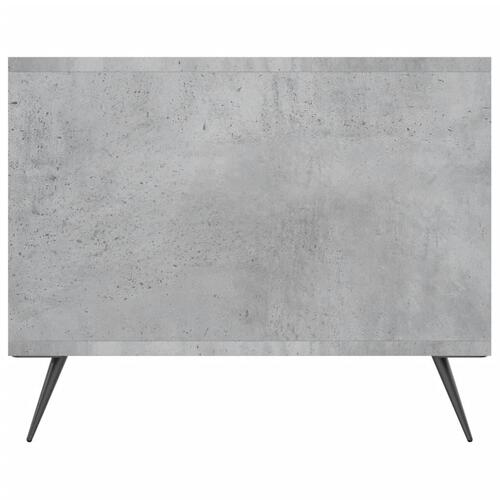 Sofabord 102x50x40 cm konstrueret træ betongrå
