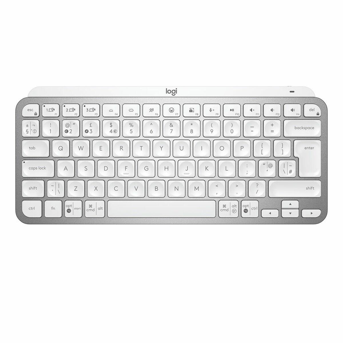 Tastatur Logitech 920-010499 Grå QWERTY