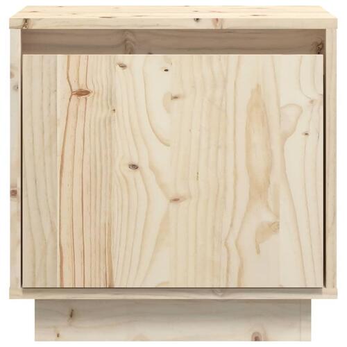 Sengeborde 2 stk. 40x30x40 cm massivt fyrretræ