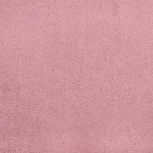 Pyntepuder 2 stk. Ø15x50 cm velour lyserød