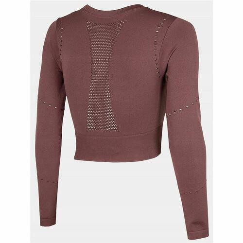 Sweaters uden Hætte til Kvinder 4F Mørkerød XS/S