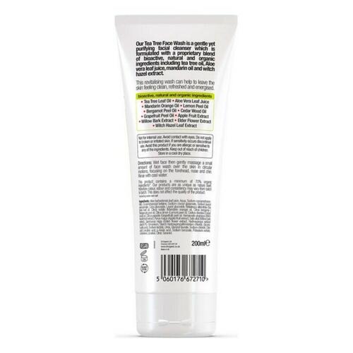 Ansigtsrens i gel-form Bioactive Organic Dr.Organic DR00243 200 ml