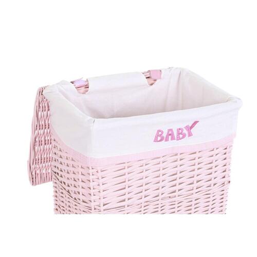 Set med kurve Pink Polyester Børns flet (44 x 34 x 56 cm)