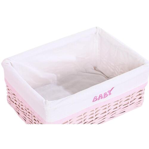 Set med kurve Pink Polyester Børns flet (44 x 34 x 56 cm)