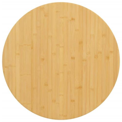 Bordplade Ø60x1,5 cm bambus