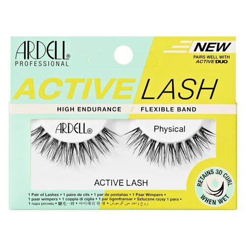Sæt med falske øjenvipper Ardell Active Lashes Physical