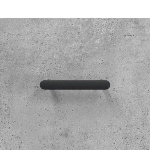 Sofabord 102x50x40 cm konstrueret træ betongrå