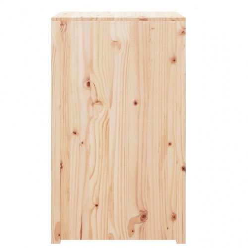 Udendørs køkkenskab 55x55x92 cm massivt fyrretræ
