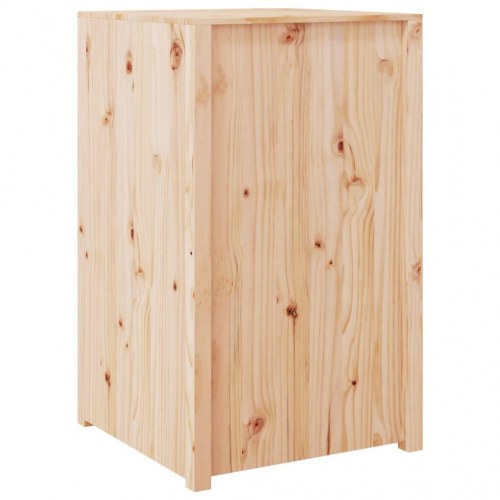 Udendørs køkkenskab 55x55x92 cm massivt fyrretræ
