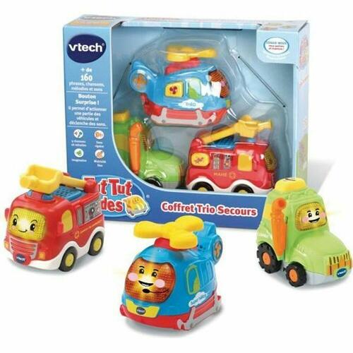 Sæt 3 Biler Vtech Tut Tut Bolides (FR)