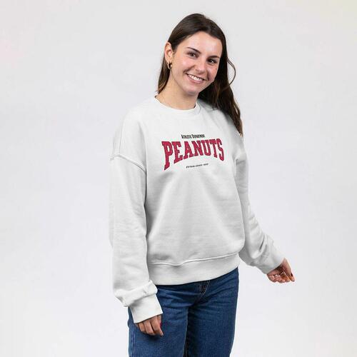 Sweaters uden Hætte til Kvinder Snoopy Beige S
