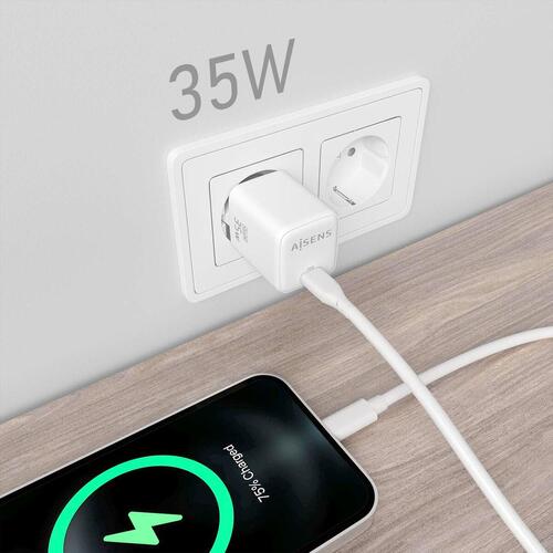 Vægoplader Aisens ASCH-35W1P016-W Hvid 35 W (1 enheder)