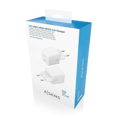 Vægoplader Aisens ASCH-35W1P016-W Hvid 35 W (1 enheder)