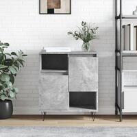 Skænk 60x35x70 cm konstrueret træ betongrå