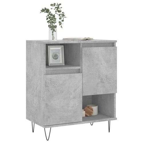 Skænk 60x35x70 cm konstrueret træ betongrå