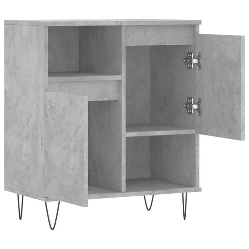 Skænk 60x35x70 cm konstrueret træ betongrå