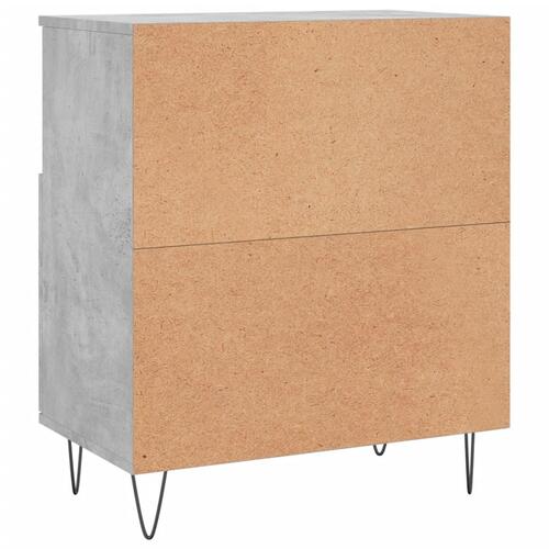 Skænk 60x35x70 cm konstrueret træ betongrå
