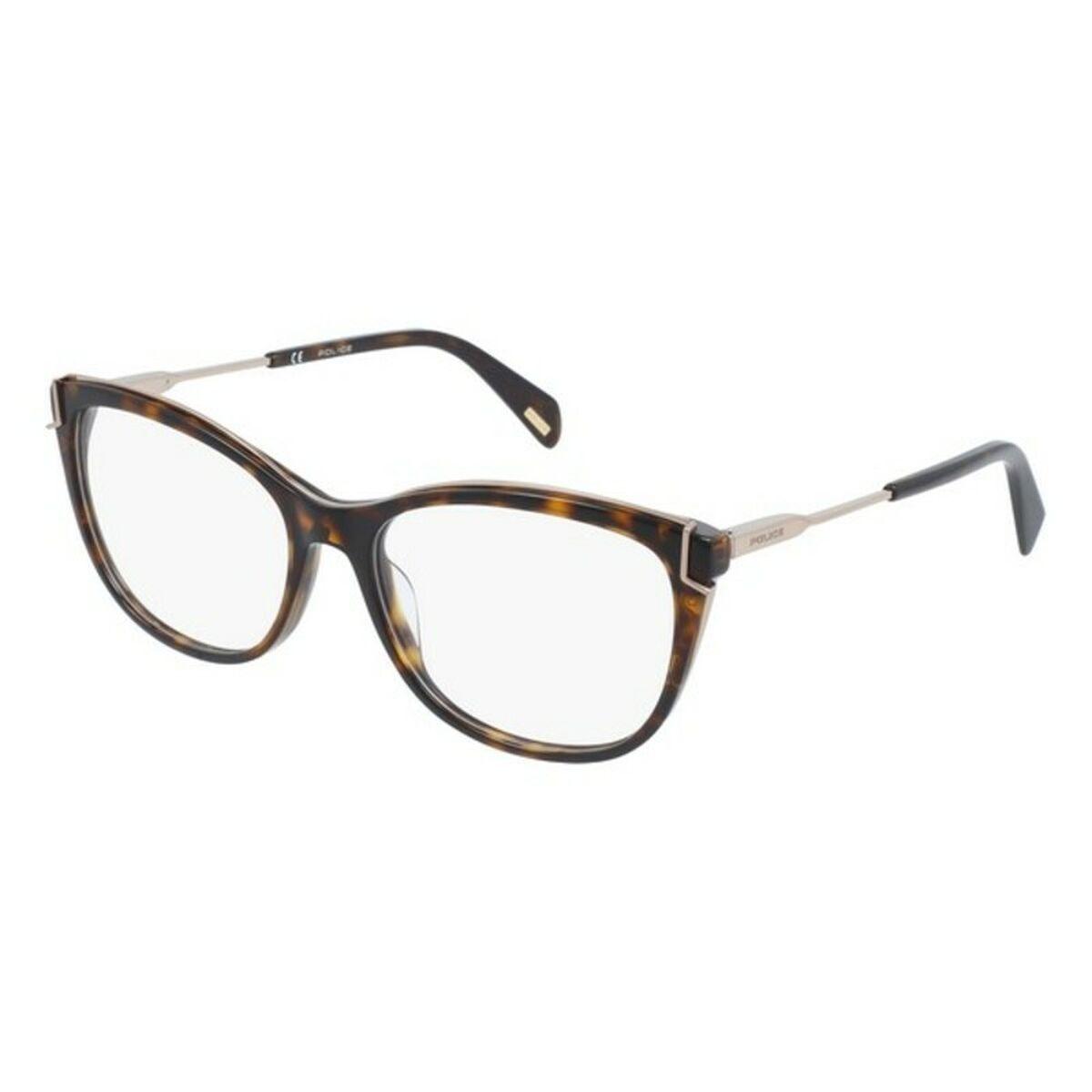Police VPLA900722 brillestel - brun acetat, dame