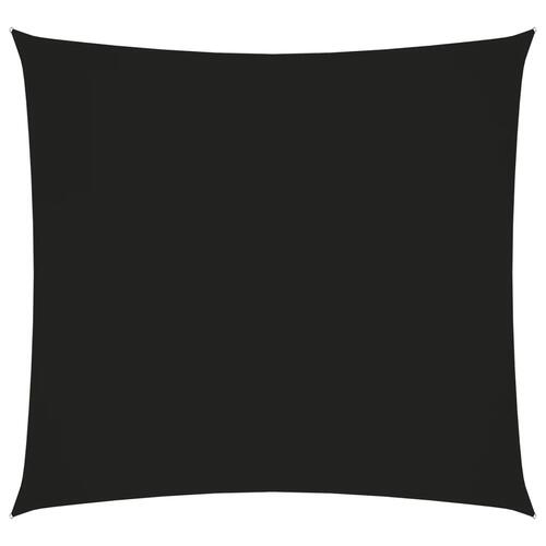 Solsejl rektangulær 2x2,5 m oxfordstof sort