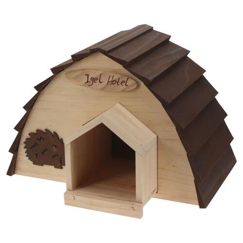 ProGarden pindsvinehus 34,5x20x23,5 cm træ med træbark