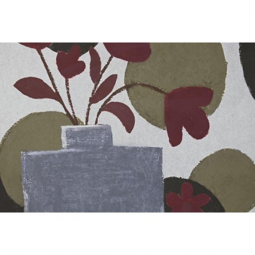 Vægkunst lærred - vasemotiv, 83 × 4,5 × 122,5 cm