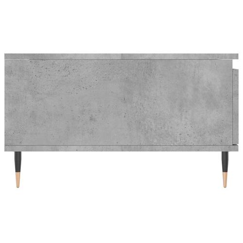Sofabord 90x60x35 cm konstrueret træ betongrå