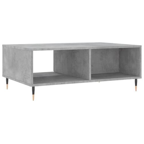 Sofabord 90x60x35 cm konstrueret træ betongrå