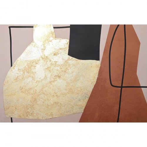 Lærredsmaleri - skandinavisk vase, 83 × 4,5 × 122,5 cm