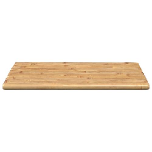 Bademåtter 2 stk. 70x50 cm bambus
