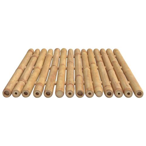 Bademåtter 2 stk. 70x50 cm bambus