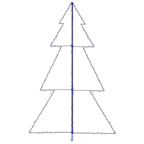 Lysende juletræ 118x180 cm 240 LED'er indendørs/udendørs