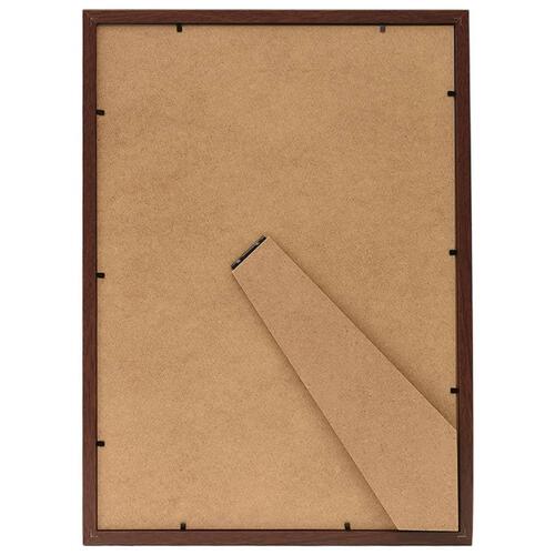Billedrammer 5 stk. til bord 10x15 cm mørkerød