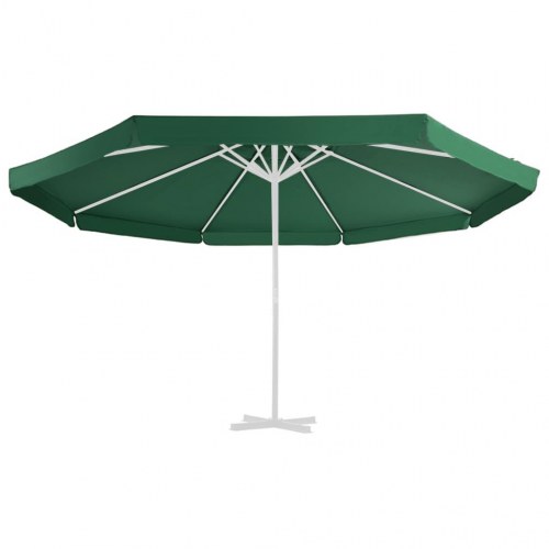 Udskiftningsdug til parasol 515 cm - grøn polyester