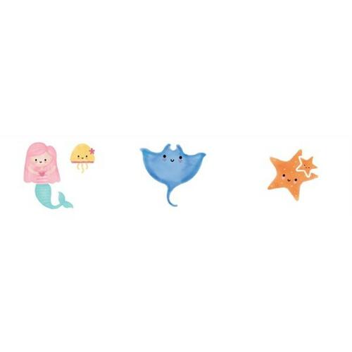 Barnesengbeskytter Cool Kids Mermaid (60 x 60 x 60 + 40 cm)