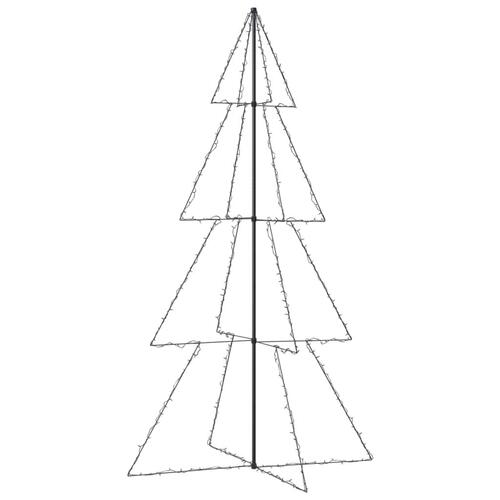 Lysende juletræ 143x250 cm 360 LED'er indendørs/udendørs