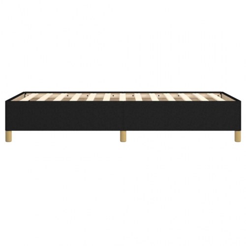 Sengeramme uden madras 80×200 cm - stof, sort