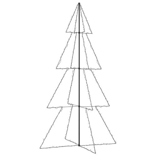 Lysende juletræ 143x250 cm 360 LED'er indendørs/udendørs