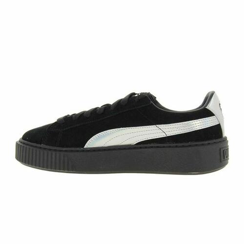 Sportssneakers til damer Puma Suede Platform Explos Sort 38