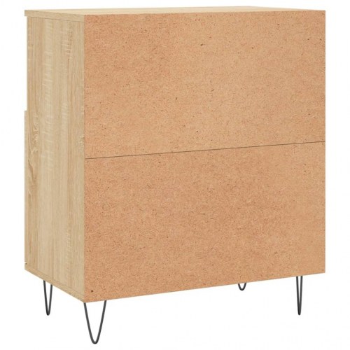 Skænk 60x35x70 cm konstrueret træ sonoma-eg