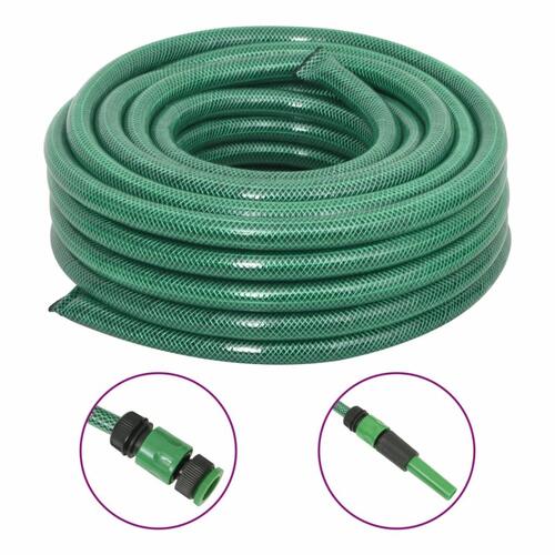 Haveslange med tilbehørssæt 0,75" 30 m PVC grøn