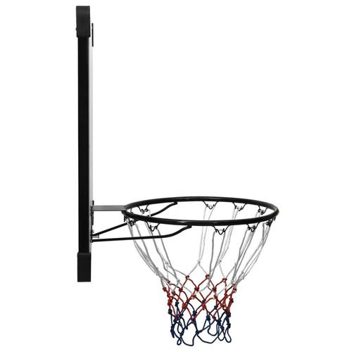 Basketballkurv med plade 106x69x3 cm polycarbonat transparent