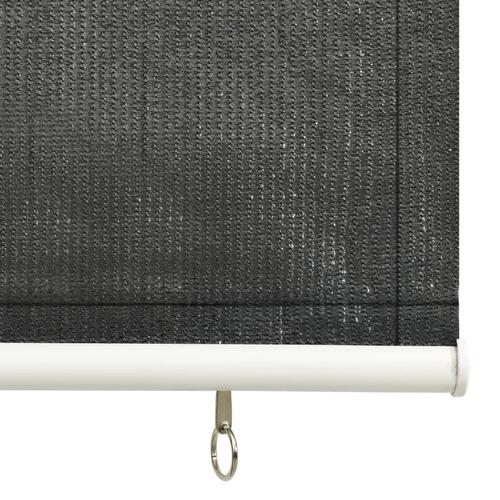 Udendørs rullegardin 60x140 cm antracitgrå