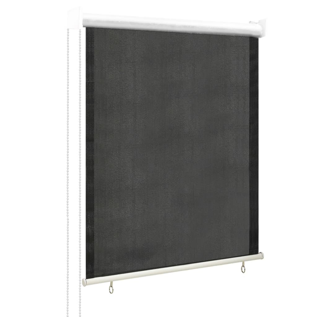 Udendørs rullegardin 80x140 cm antracitgrå