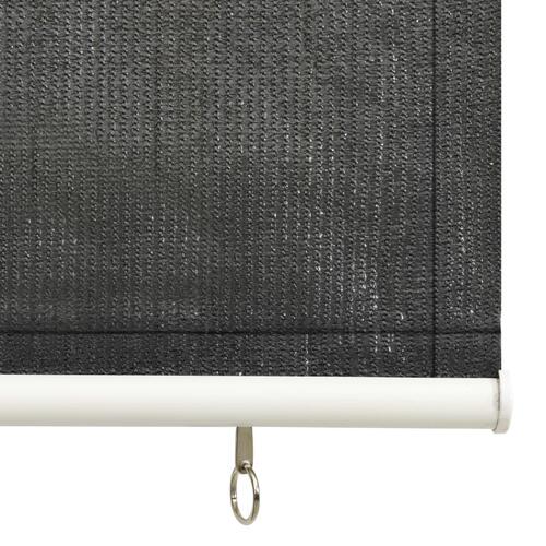 Udendørs rullegardin 80x140 cm antracitgrå