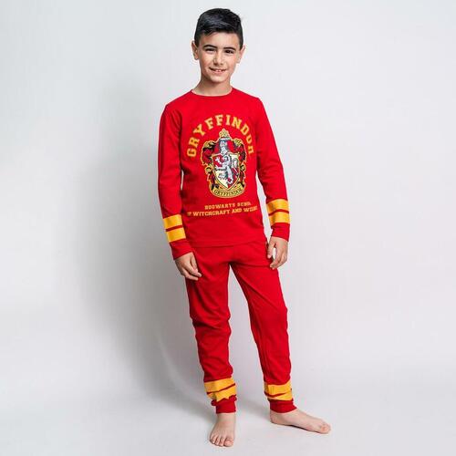 Nattøj Børns Harry Potter Rød 8 år
