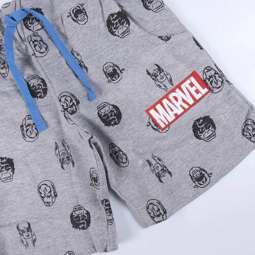 Sæt med tøj The Avengers Blå Grå 8 år