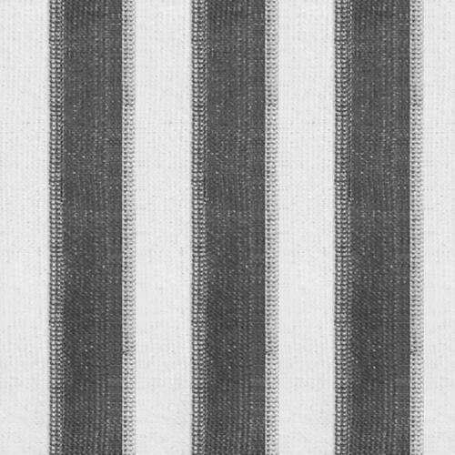 Udendørs rullegardin 220x140 cm stribet antracitgrå og hvid